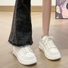Thick-soled Heightening Little White Shoes Women's 2025 Spring New Internet Celebrity Explosion Versatile Senior Sense Lightweight Casual Sports Shoes