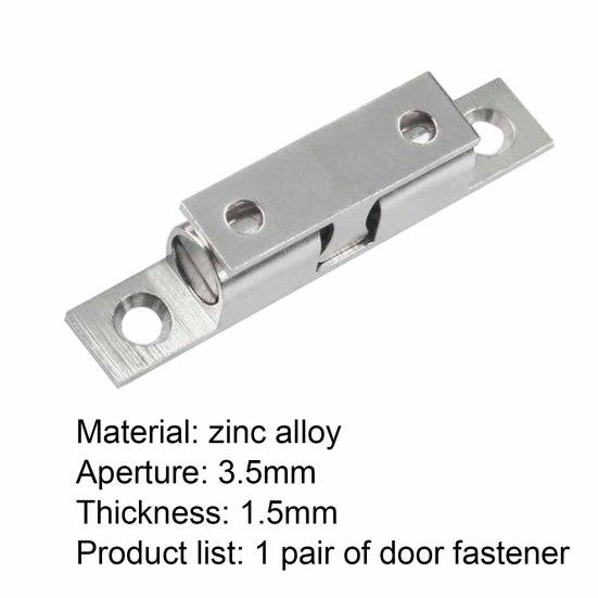 Дверная защелка, антикоррозийная регулируемая пружина растяжения из цинкового сплава, дверной стопор для шкафа