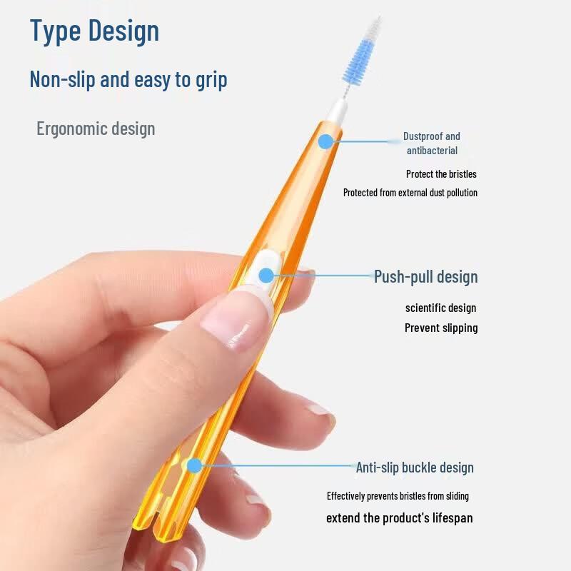 FAWNMUM Classic Ret retractable Multi-Effect Dental Floss Picks