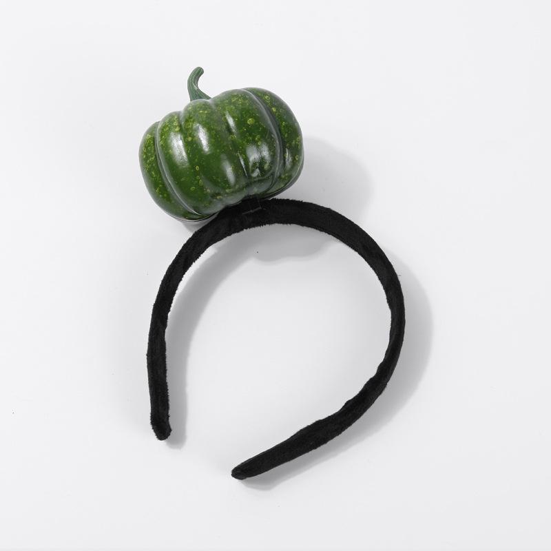 Креативные 3D-ободки для волос с овощами: Аксессуары для волос из моркови, перца, баклажана и зеленых овощей для женщин