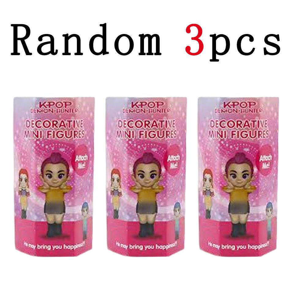 Продажа Kpop Охотники на демонов Серия Blind Box Аниме Фигурки Украшения Куклы Фанаты Детский Подарок на День Рождения Случайный Blind Box