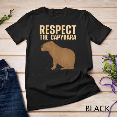 Funny Capybara For MenKids Cavy Rodent Capybara Lover Unisex T-shirt