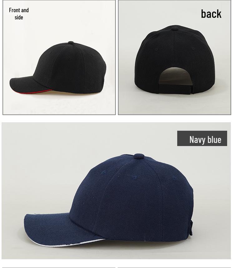 Gu Bangda Lightweight Anti-Collision Duck Tongue Cap - Protective Baseball-Style Work Hat