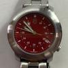 Б/у 04w3220[Б/у] VICTORINOX V7-02 GMT кварцевые мужские часы циферблат красный 100M [Магазин Хатиодзи]