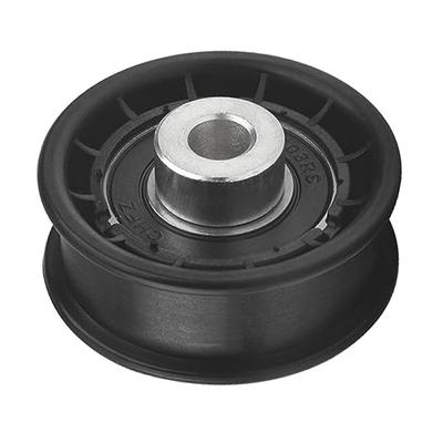 Металлический плоский натяжной ролик 604491 размером 2 x 2 дюйма, совместимый с газонокосилками Hustler, Raptor, Запчасть