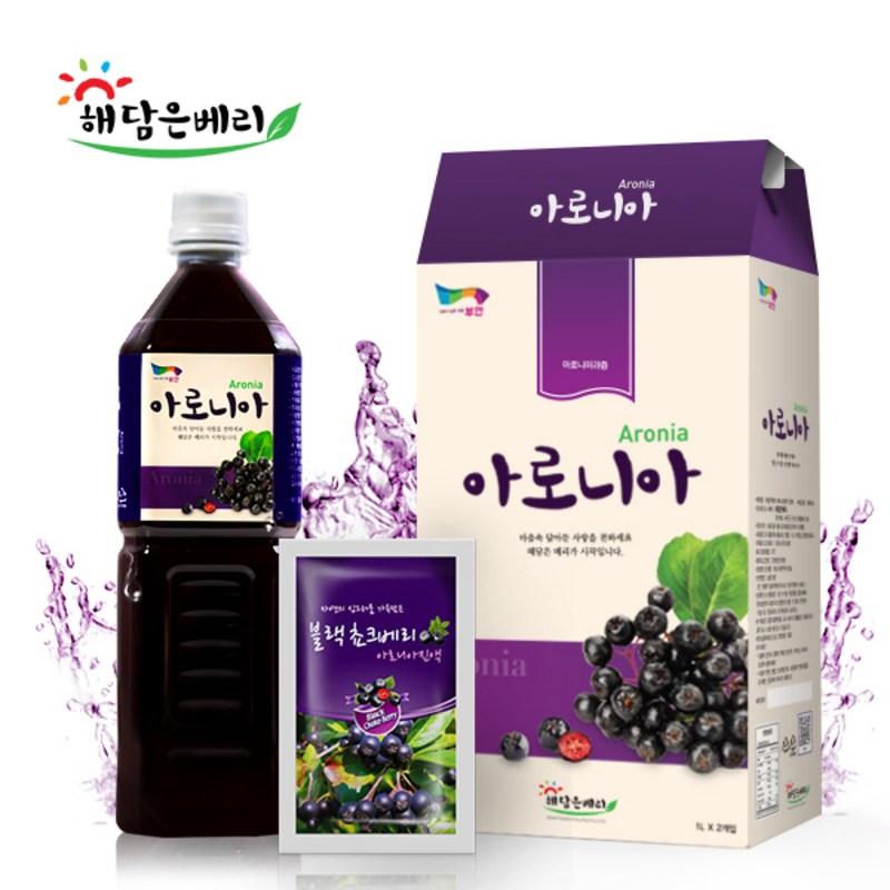 Haedam Eunberry Pure Aronia Concentrate, 1L, 3 units