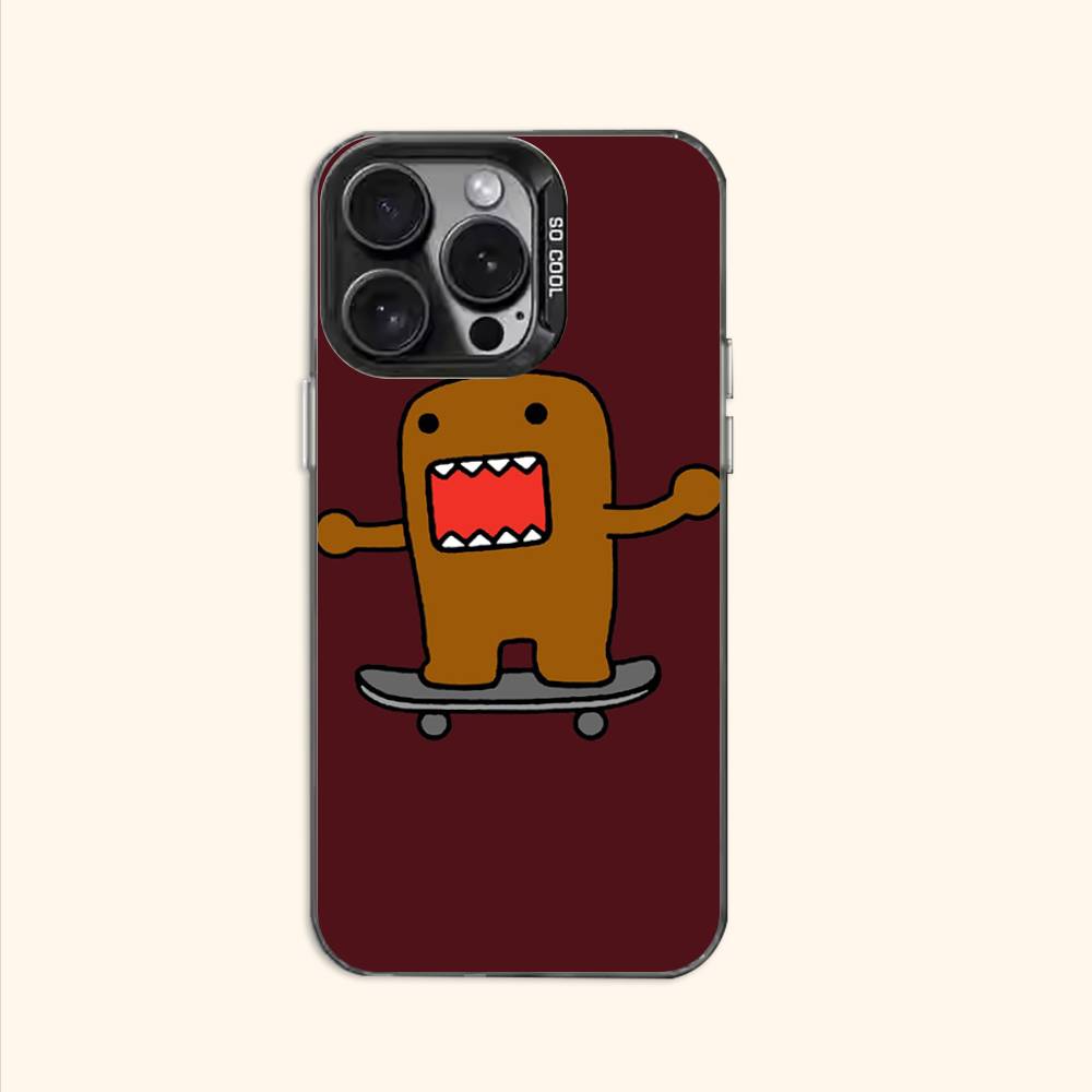 Cute D-Domo K-Kun Case for iPhone 11 12 13 14 15 16 17 Pro Max XS X XR Cover