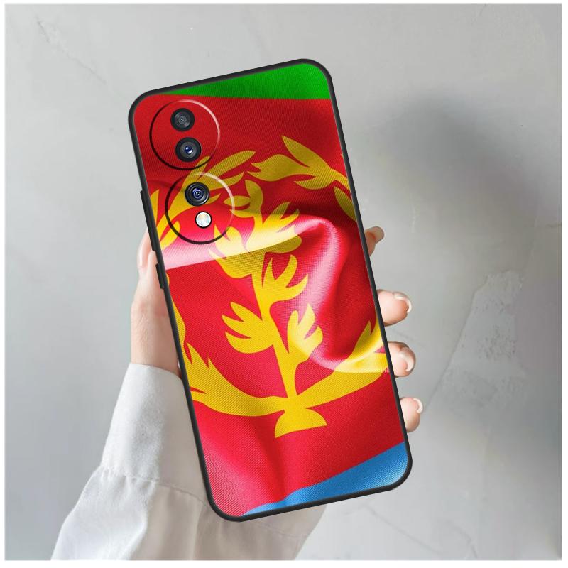 Eritrea Flag For Honor Magic 8 Pro 6 7 Lite Case For Honor Win RT 50 70 90 200 400 X8c X8b X9a X9b X9c X9d