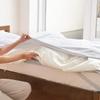 Phiten Star's Serenity Gauze & Pile Blanket, Double Size, Can Also Be Used As a Duvet Cover