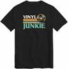 Vinyl Junkie Ventilate Graphic Tshirt Mens Music Lovers LP Records DJ Turntable Vintage Design Music Collector Gift Tee Tops
