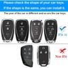 For Chevrolet Key Fob Cover,Case With Keychain,Soft TPU 360 Protection Key Case Compatible With Chevy Malibu Camaro Trax Blazer Traverse Sonic Cruze
