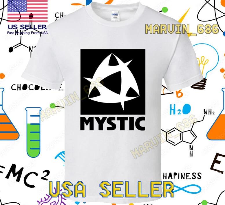 НОВАЯ ФУТБОЛКА MYSTIC KITEBOARDING RACING LOGO ФУТБОЛКА СМЕШНАЯ РАЗМЕР S-5XL