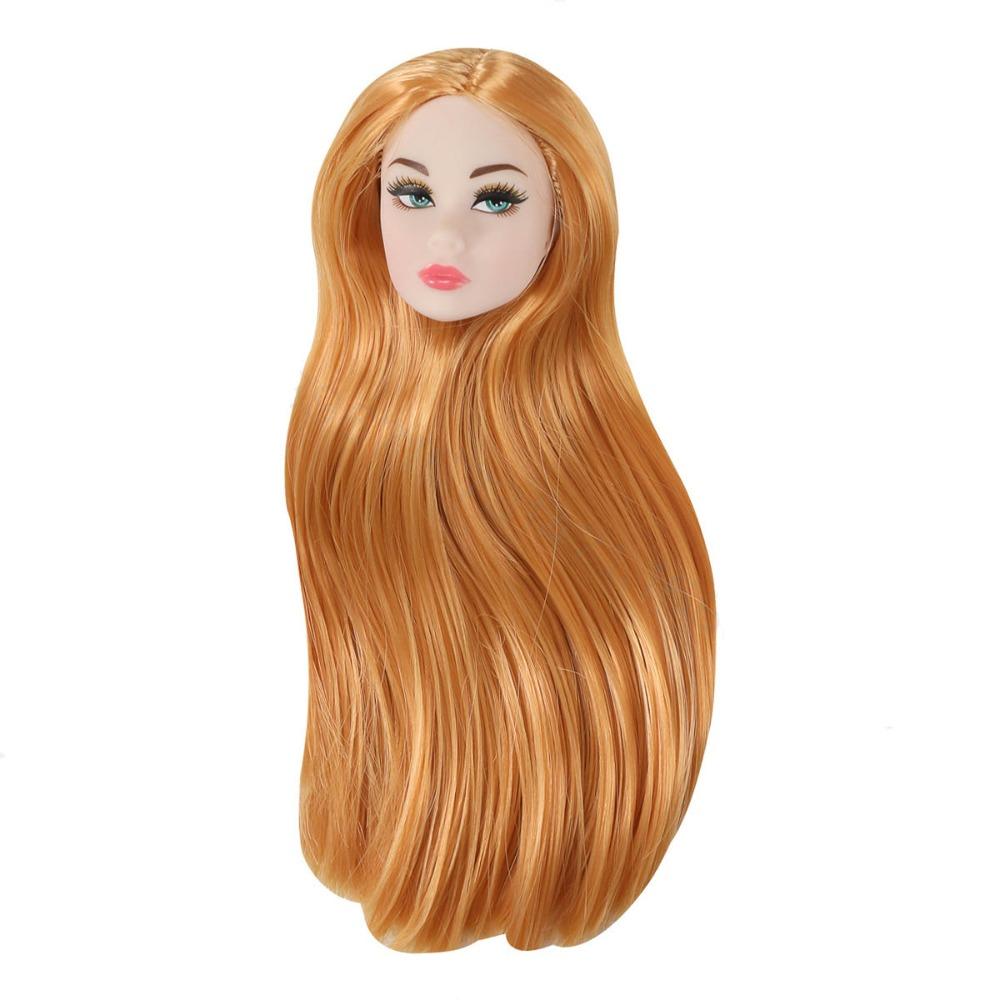 Curly Hair 1/6 Doll Head White/normal/chocolate 30cm Dolls Head Supermodel Doll Head Collection