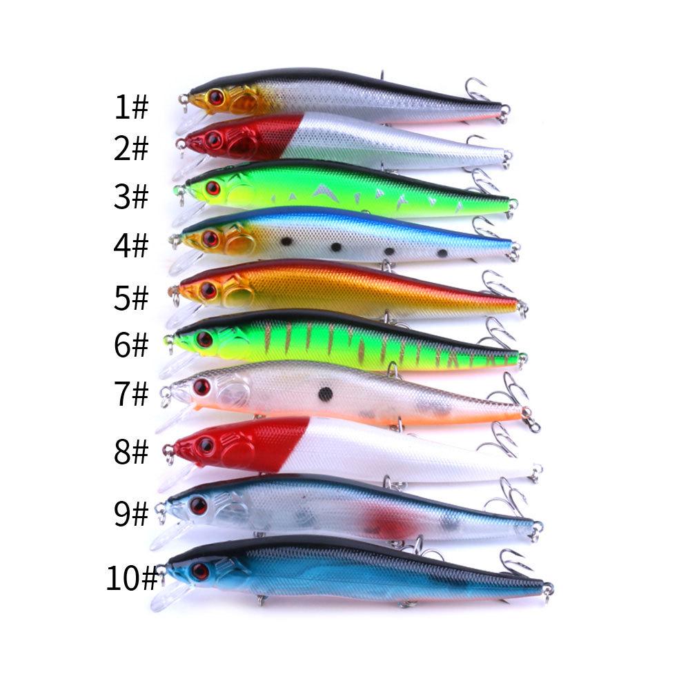 Milo Large 23g Minnow — медленно тонущий морской рыболовный приманка для троллинга на дальние расстояния