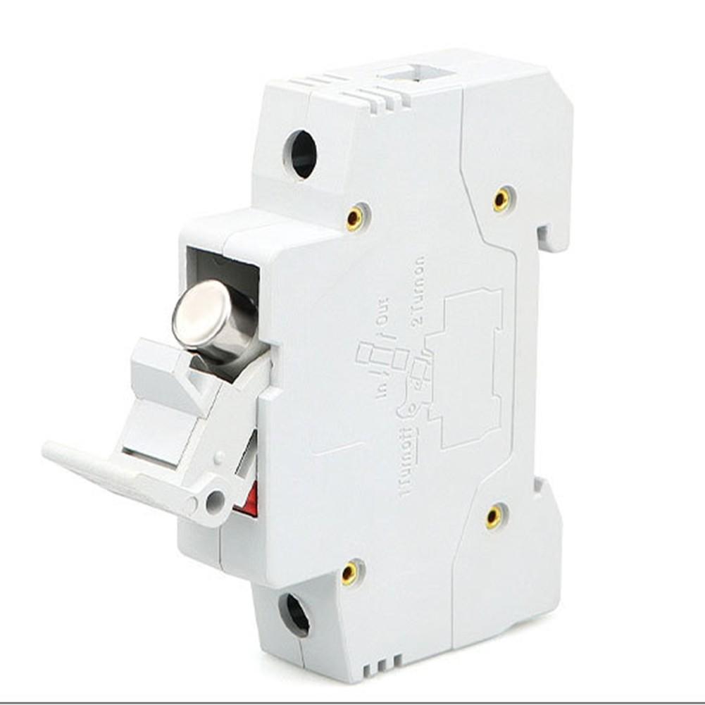 RT18-32X 1P 32A 10x38 мм DIN-рейка держатель предохранителя основание со светодиодной подсветкой