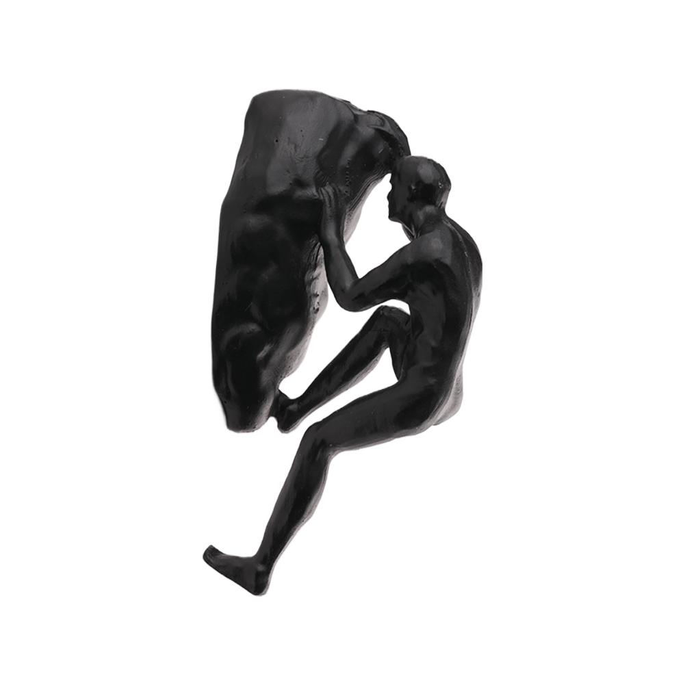 Спортсмен, скалолаз, мужчина, смоляной фон, настенное украшение, скульптура, статуэтка, фигурки, креативная статуэтка скалолаза, подвеска