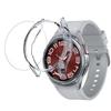 Чехол совместимый с Samsung Galaxy Watch 6 Classic 43mm - Жесткая защита прозрачный чехол экран из закаленного стекла Phonillico®