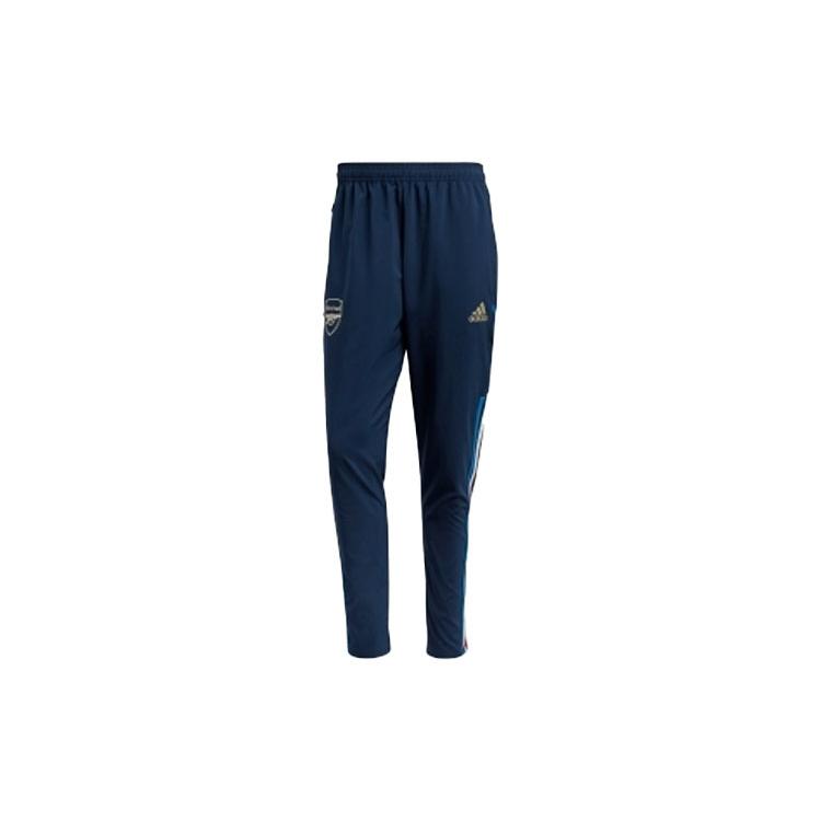 Adidas Striped Jogger Pants Men Bottoms Blue HZ9991