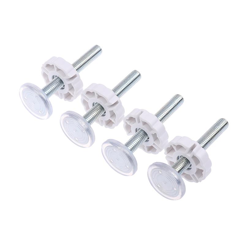 New 1/4pcs White M8 M10 Baby Gate Spare Kit - Pressure Fit Spindles & Screw Bolts For Safety Gates