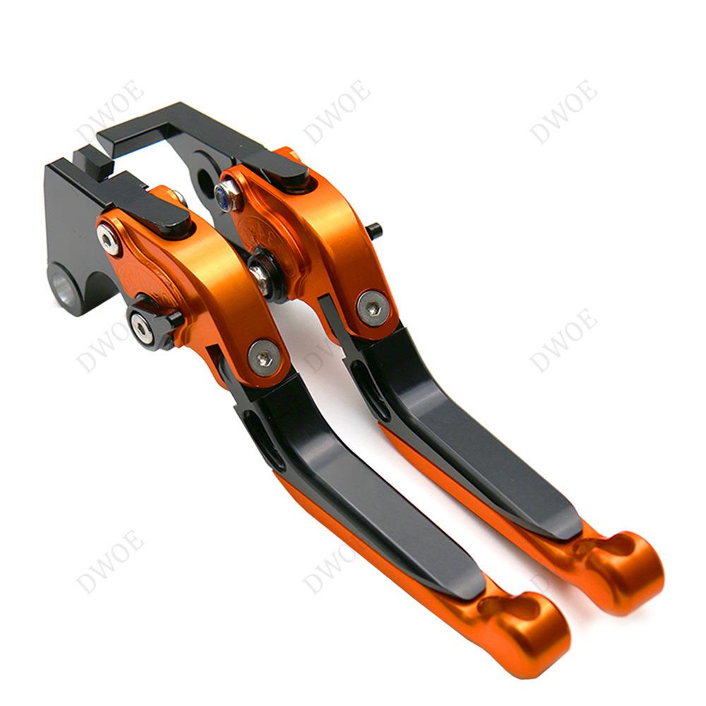 Motorcycle CNC Aluminum Adjustable Folding Brake Clutch Levers Extendable Handlebar Hand Grips for Yamaha FJ1200 XJR1200