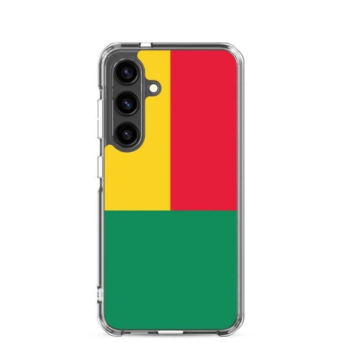 Coque Téléphone - Samsung - Galaxy S21 Ultra - Drapeau Bénin - Souple - Multicolore