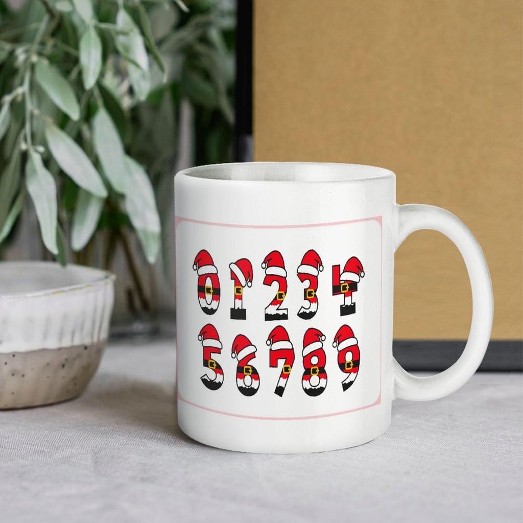 1 Pack 11oz Ceramic Mug With Double-Sided Print Created For Daily Comfort Drinking And Excellent As A Warm Gift Idea For Special Events And Occasions
