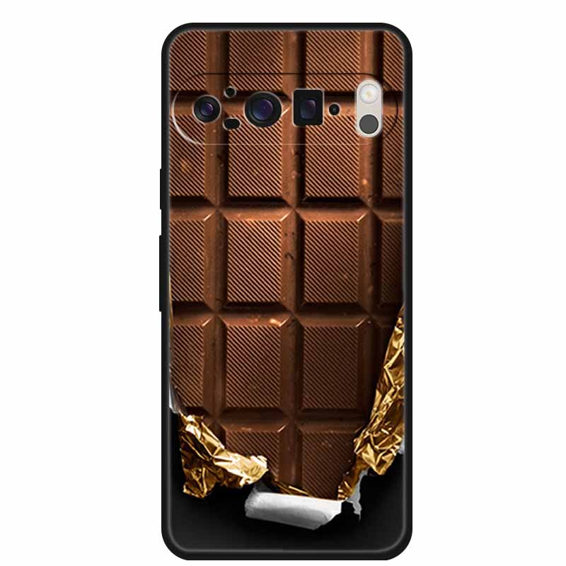 Phone Case For Google Pixel 10 Pro XL Back Cover Case Shockproof Black Silicone Soft Funda For Google Pixel 10 Pro Case 10Pro XL