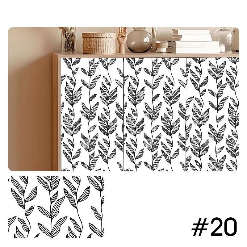ПВХ водонепроницаемые самоклеящиеся обои для шкафа, шкафа, двери, декор, виниловые наклейки для ремонта, наклейки для мебели