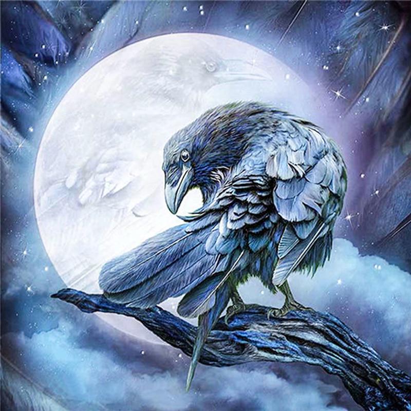 5D Алмазная вышивка Anmial Бабочка Вышивка крестом DIY Алмазная картина Алмазный пейзаж Стразы