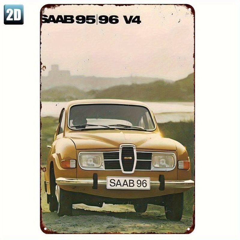 Авангардная автомобильная металлическая художественная картина для декора гаража