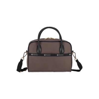 Сумка через плечо Lesportsac Classic Square Uptown Темный Шоколад [1082.Lc97]