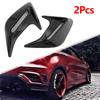 2Pcs Car Side Air Vent Modification Ventilation Grille Cover Side Air Intake Cover Hood Decoration Car Modification Accessories
