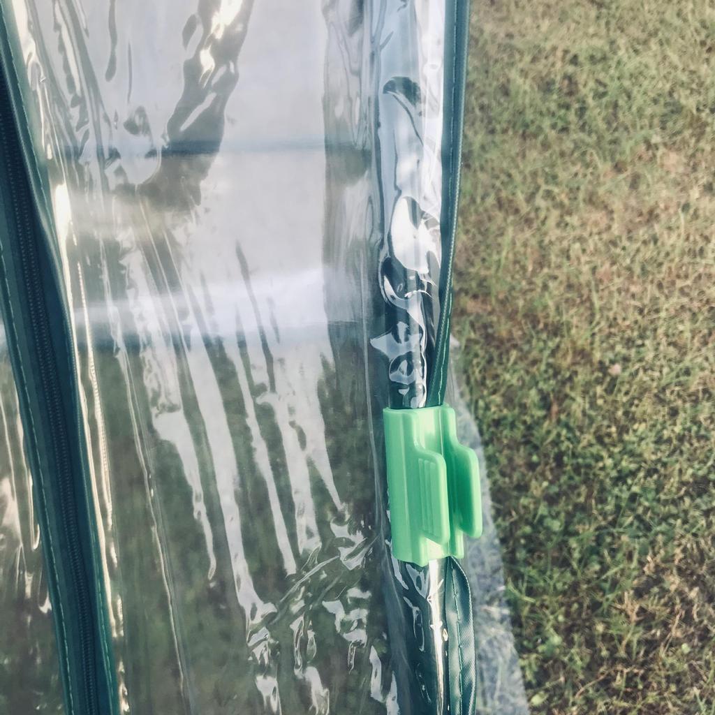 Теплоизоляционная и водонепроницаемая прозрачная крышка из ПЭ/ПВХ для теплицы и цветника (Без рамки)