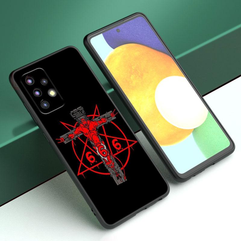 Чехол с демоническим сатанинским страшным черепом для Samsung A21 A30 A50 A52 S A13 A14 A22 A23 A32 A53 A73 5G A11 A12 A31 A33 A51 A70 A71 A72