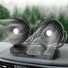 For Summer Independently Controlled Car GATHERATER Car Fan with Automatic Oscillating Low Touch Cigarette Lighter Adjustable Airflow Easy Energy