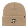 Bonnet Tricoté - 47 Brand - HAYMAKER Pittsburgh Penguins - Homme - Khaki - Automne / Hiver - Sportswear