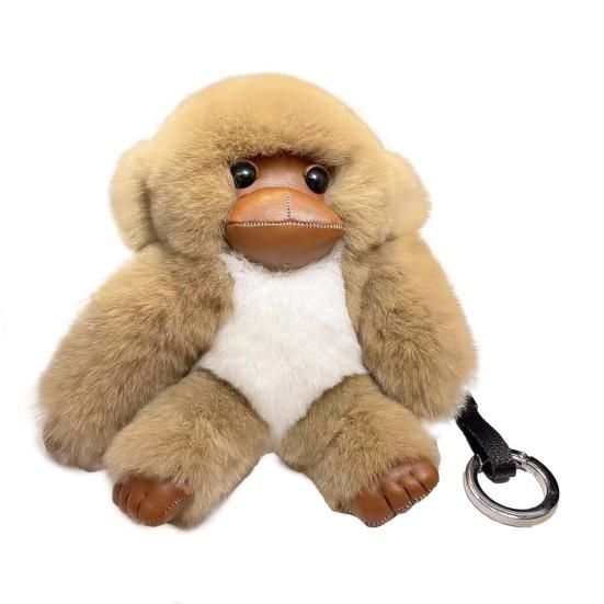 Кукла Обезьяна Плюшевая Игрушка Мягкая Уютная Трехмерная Счастливая Обезьяна с Длинными Руками