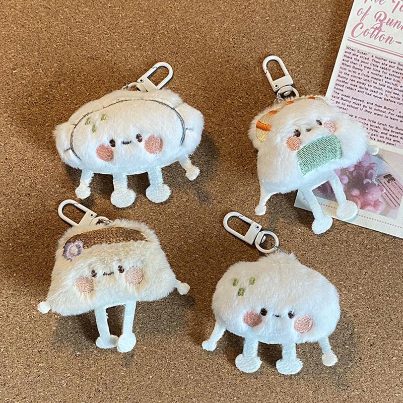 Милая игрушка-подвеска в виде сумки с едой, плюшевый брелок для суши вагю, суши нори, пельмени, приготовленные на пару, мягкая кукла, брелок для детей, подарок на день рождения