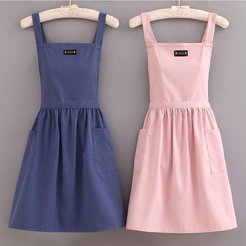 Мягкий хлопковый кухонный фартук с крестообразной спинкой для приготовления пищи, общественного питания, коммерческого ресторана, размер может быть настроен