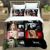 2026 Avril Lavigne Bedding Set Single Twin Full Queen King Size Bed Set Adult Bedroom Duvetcover Sets Personality Bed Sheet Set