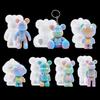 DIYBravo 7 Bear Shape Silicone 3D Animal Resin Soft Bear Handmade Silicone Polymer UV Crafts Bear Molds, Shapes, Keychains, Molds, Horse, Deer, Molds,