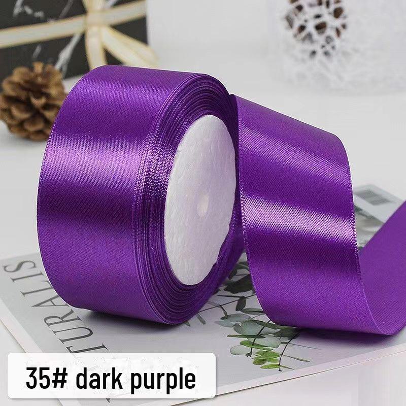 Рулон красной ленты 4 см для самодельных коробок для торта с розами и цветочных свадебных украшений