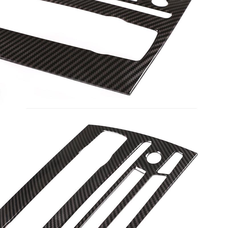 Углеродное волокно, Стайлинг автомобиля, центральный регулятор громкости, ручка кондиционера, накладка на рамку для BMW 3 серии E90 2005-2010 2011