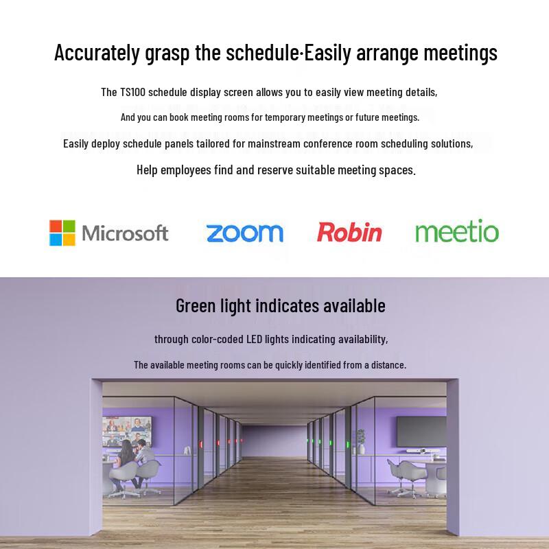 Logitech TS100 10.1-inch Touch Schedule Display