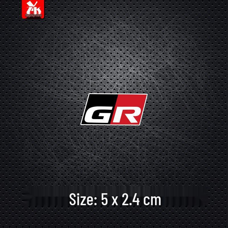 Toyota GR Performance Индивидуальные наклейки на окна и заднюю часть от царапин - GAZOO