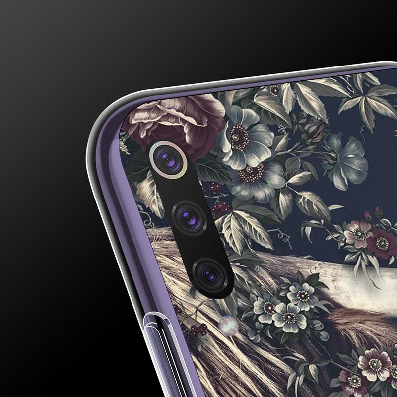 Цветок Животное Тигр Для OPPO Reno7 SE 6 5 ZF 4G 5G Find X2 X3 Neo Lite Pro Plus Прозрачный Мягкий Чехол Для Телефона Coque