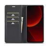 Чехол из кожи с карбоновым волокном для Xiaomi Mi 13T 14T 12T 11T Pro 13TPro 12TPro 11TPro 5G Бизнес-чехол-книжка с отделением для карт и кошельком