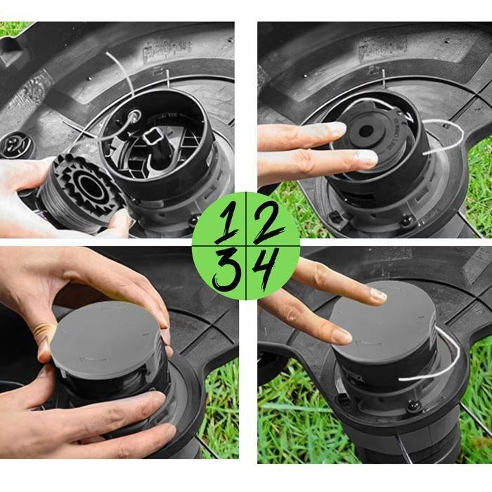 Катушка лески для триммера - Bosch - F016800569 - Ø1,65мм - Д5м - Упаковка 6 шт.