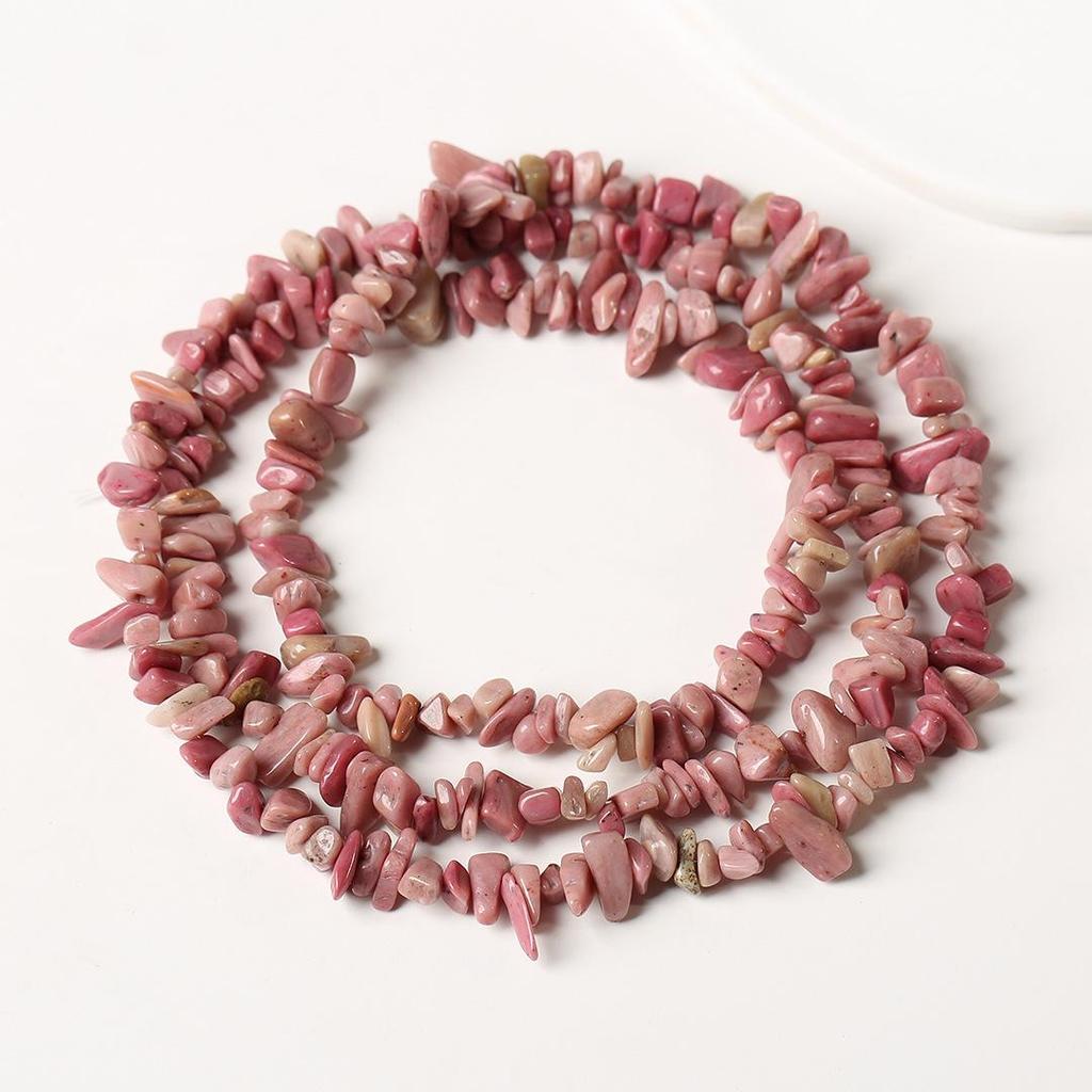 Ожерелье из натурального аметиста, 80 см - Полированные, Неправильные полоски для изготовления украшений и браслетов своими руками