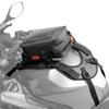 DOPPELGANGER Tarpaulin Tank Bag 2 Tank 4L Motorcycle Tarpaulin Bag Series Tie-Down [Belt-Mounted Bag] Capacity DBT633-BK